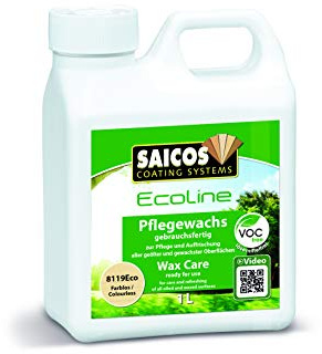 Saicos 8119 Eco 409 EcoLine Pflegewachs Farblos