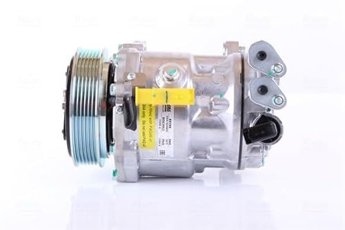 NISSENS 89398 A/C Kompressor für Klimaanlage Klimakompressor mit ID: SD7C16 Kältemittel: R134a PAG 46 mit 119mm Riemenscheibe Rillen: 6