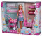 Simba 105730861 - Steffi Love New Born Baby Set, Spielpuppe mit Baby, Kinderwagen, Wanne und Wiege, 18 Teile, Zubehör, 29cm, ab 3 Jahre