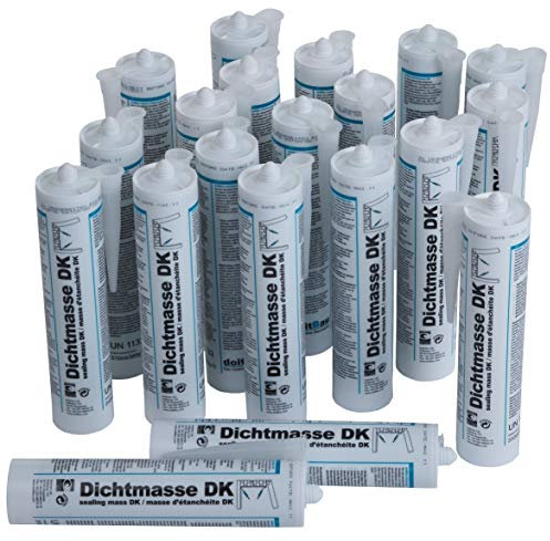 Baupark24 DK - Masilla para fijación en la pared de placas de aislamiento (20 unidades, 310 ml)