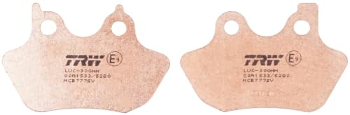 TRW MCB777SV Brake Pad Set Disc Brake Sinter Street Compatible for Harley-Davidson FXSTBI 2004-2006 Front Axle and Other Vehicles