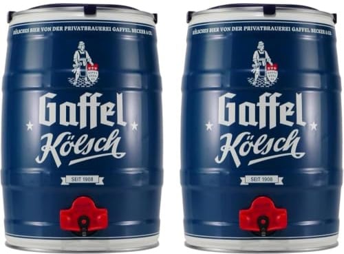 2 Partydosen Gaffel Kölsch a 5,0 Liter Orginal