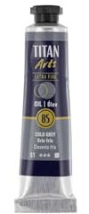 ÓLEO GRIS FRÍO TITAN Extrafino 6 - 20ml. Nº 85