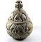 Royal Kurta Royal Handicrafts Handcrafted Soapstone Tea Light Holder and Potpourri Box With Elephant Carving