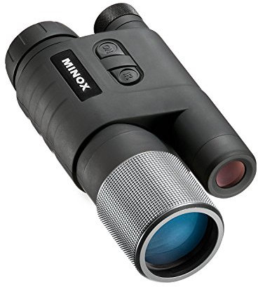 MINOX NV 351 Nachtsichtgerät – Jagd-Nachtsichtgerät für zuverlässiges Beobachten in der Nacht & bei Dunkelheit – Inkl. Tasche & Batterien