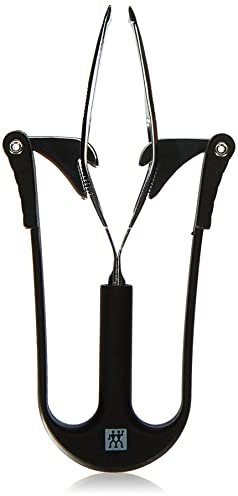 ZWILLING Automatik Pinzette für Einfaches Zupfen von Augenbrauen, Haare Schonend Entfernen aus Edelstahl, 100 mm