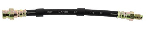 MAPCO Bremsschlauch 3883 Hinterachse, Länge: 210mm, | Kompatibel mit: ALFA ROMEO 155, AUTOBIANCHI Y10, FIAT PANDA, STILO, STILO Multi Wagon, TEMPRA, TEMPRA S.W., LANCIA DEDRA
