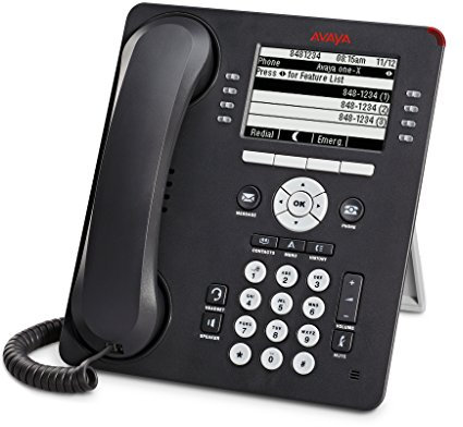 Avaya 9641G Desk Phone - Black