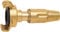 Geka 8083K Spritzdüse 3/4 Zoll mit Kupplung 19mm aus Messing, Gold, 18 x 8 x 13 cm