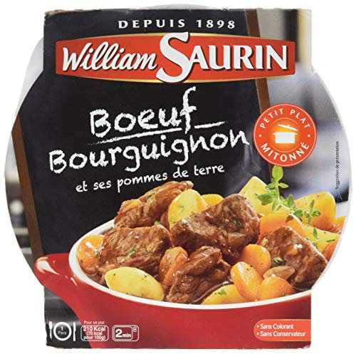 William Saurin Boeuf Bourguignon et Ses Pommes de Terre 300 g