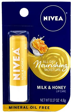 Nivea Lip Care, Milk & Honey