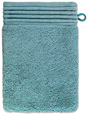 möve Loft Waschhandschuh 15 x 20 cm aus 100% Baumwolle (Spinair), arctic