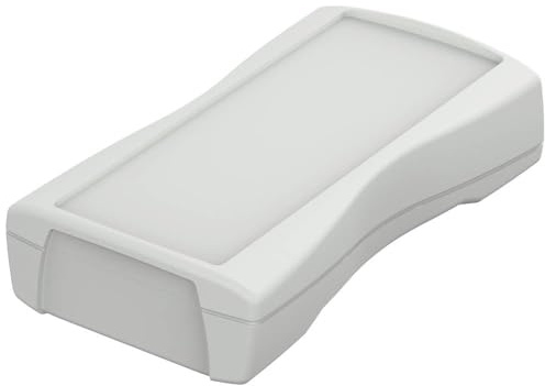 Bopla! Tragbares Gehäuse 82400135 ABS, hellgrau (RAL 7035), 119,3 x 64,9 x 26,5, 1 Stück