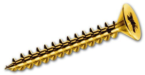 Viti per Legno Testa Cava CR Ottonate Panelvit mm 5 x 50 mm conf. 200 pz