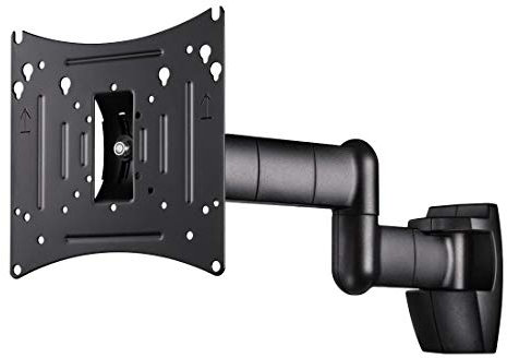 Hama TV-Wandhalterung Fullmotion (2 Arme), neigbar, schwenkbar (vollbeweglich), für 48-107 cm Diagonale (19-42 Zoll), für max. 20 kg, VESA bis 200 x 200, schwarz