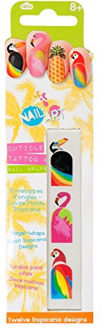 Nail Art Nail Wraps & Cuticle Tattoos - Tropical