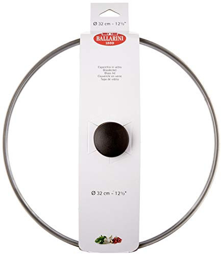Ballarini Salento Coperchio Vetro con Valvola Sfogo Vapore, Trasparente, 32 cm