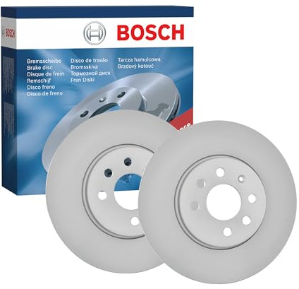 Bosch BD2069 Bremsscheiben vorne - 280 mm - 1 Satz aus 2 Scheiben | Belüftete, beschichtete Bremsscheiben - ECE-R90-zertifiziert - hohe Kühlleistung und zuverlässiger Korrosionsschutz