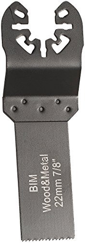 AGT Professional Sägeblätter: Bimetall-Tauchsägeblatt für Multitools, 22 mm, HSS, Schnellspannung (Multifunktionswerkzeug)