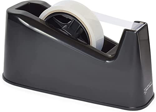 Rapesco RPTD500B Germ-Savvy Antibatterico, 500 Dispenser per Nastro Adesivo, Nero