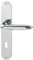 Hoppe VERONA Messing verchromt Resista F49-R Langschildgarnitur M151/302 OB -Ovalbart