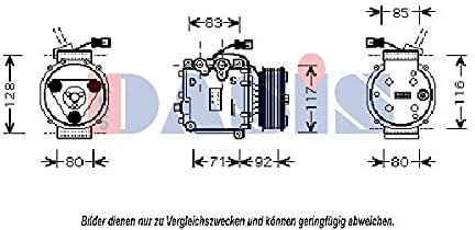 AKS DASIS 851388N Klimaanlagen