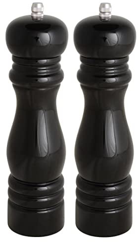 IB Laursen - Salz/Pfefferm??hle 2er Set, Schwarz, Holz, Manuell, M??hle