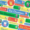 50 Name Labels for Kids No Iron Name Tags for Clothes Name Stickers for Water Bottles, School Uniform, School, Nursery, Care Homes, Washable and Dishwasher Safe for Children (Peppa and Friends)