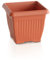 Terra Pot 13,8L., Dimensions (mm) 300x300x250, couleur de terre cuite