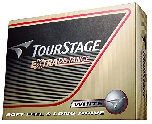 Bridgestone (BRIDGESTONE) Golf Ball TOURSTAGE extra Distance 1 Dozen (12 Pieces) White TEWX