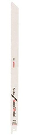 Bosch Professional Coffret de 2 lame de scie sabre S 1222 VF Flexible for Wood and Metal (longueur 300 mm, accessoires pour scie sabre)