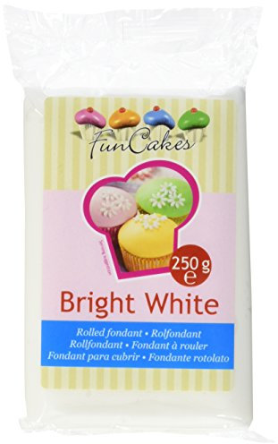 FunCakes Fondant hellweiß Vanille, 1er Pack (1 x 250 g)
