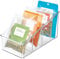 iDesign Divided Storage Container, Fridge Organiser, BPA-free Clear Drawer Organizer for Kitchen, Fridge and Refrigerator, Practical Organization for Kitchen