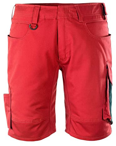 Mascot Arbeitsshorts Stuttgart- Rot/schwarz, C44