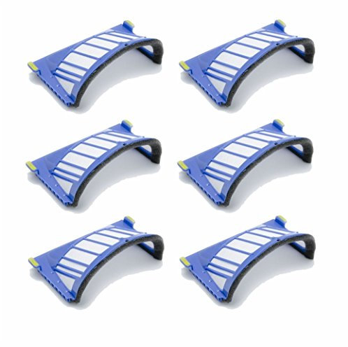 KIT LARGE 6 FILTRI AEROVAC PET PER IROBOT ROOMBA SERIE 610 620 625 630 650 653 660