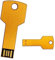 10 unidades 16GB USB flash drive con forma de llave, metal, Metal, impermeable), diseño con forma de llave memory stick usb 2.0 (16.0 GB)