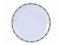Genware NEV-MEL9PL-CC Melamine Plate, Coloured Circles, 9 (Pack of 12)