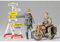 Tamiya 300035241 - 1:35 Diorama-Set Motorrad mit Wegweiser (2)