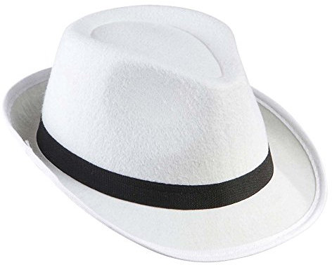 W WIDMANN MILANO Party Fashion - Gangster Hut aus Filz, Mafia Hut, Filzhut, Accessoire für Faschingskostüme