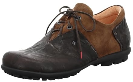 Think! Herren Kong Nachhaltige, Leder Gefütterte Schnürhalbschuhe