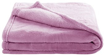 Domiva Couverture Microfibre MICRODOUX, Lilas, 75x100 cm