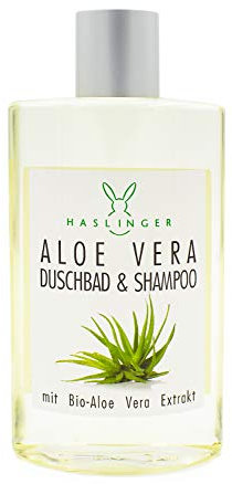 Aloe Vera Duschbad & Shampoo von Haslinger mit Aloe Vera Extrakt, 200ml