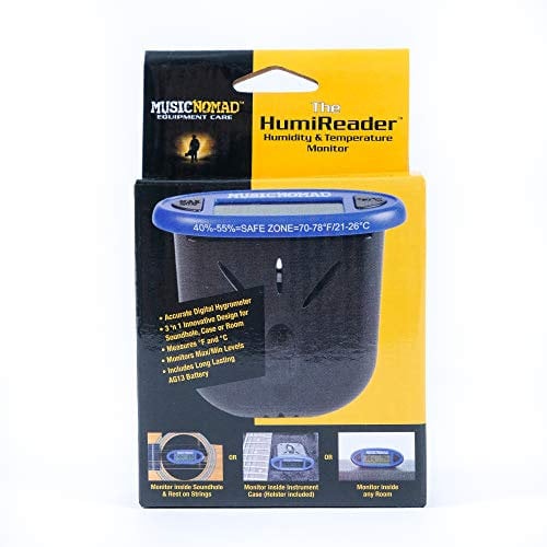 MusicNomad MN305 Humireader Hygrometer, Humidity, & Temperature Monitor