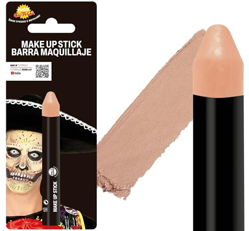 Guirca Fiestas GUI15216 - Blister Pack: Make-up Stick, 14x90. fleischfarben