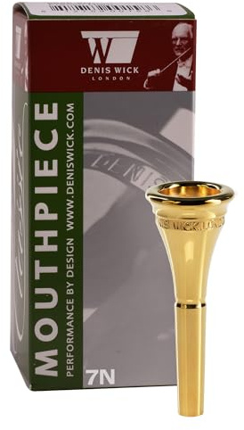 Denis Wick DW4885-7N Gold-plated French Horn Mouthpiece