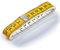 Prym 282101 Maßband Junior 150 cm/cm, gelb, weiß
