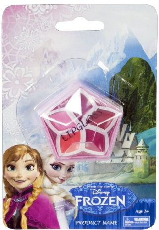 Markwins 9340310 - Die Eiskönigin Beauty Card Lipgloss Schneeflocke
