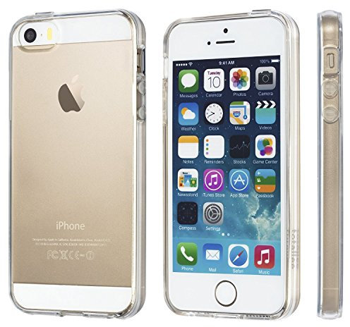 NOVAGO Compatible avec iPhone 5, 5S, SE Coque Transparente Gel Souple Solide Ultra Slim Invisible