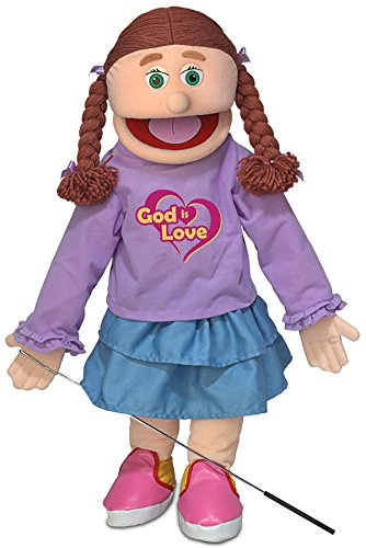 God Is Love | 25 Full Body Girl Puppet by Silly Puppets