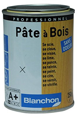 BLANCHON - Pâte à bois intérieurs naturel 250g - 01104812
